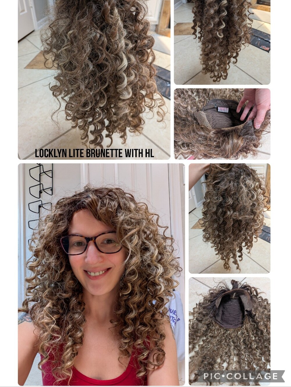 Chelsey Smith Crowns Locklyn Brunette with Highlights Petite Wig - Picture 4 of 4